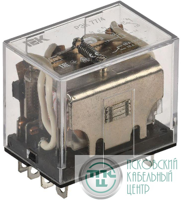 Реле РЭК 77-4 10А 24В AC IEK RRP10-4-10-024A