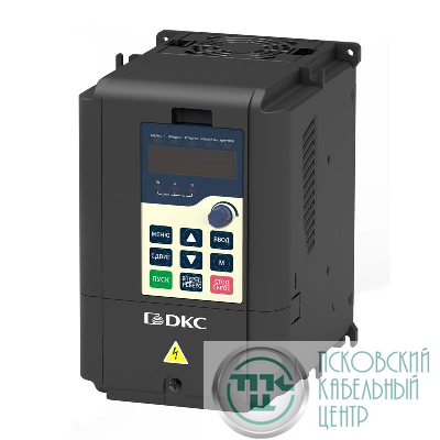 Преобразователь частоты 3ф 380В 7.5кВт встроенный тормозной прерыватель и ЭМС фильтр DKC V2000-T07P5G