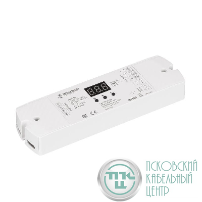 Диммер SMART-DALI-204-72-SH-DT6/DT8-SUF (12-48В 4х150-500мА) IP20 пластик INTELLIGENT ARLIGHT 038543