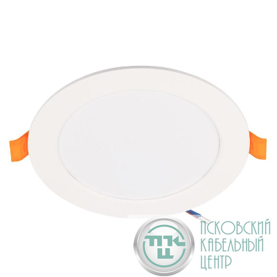 Светильник светодиодный PLED DL7 10Вт 6500К IP54 850лм WH встраив. бел. Pro JazzWay 5069046