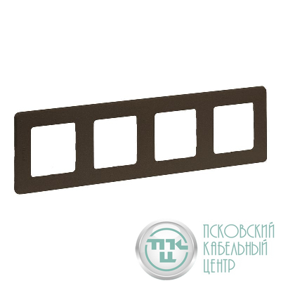 Рамка 4-м СП Inspiria IP20 бронз. IEK 673969