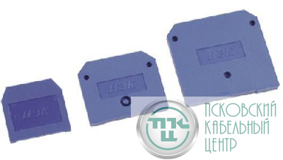Заглушка для ЗНИ-4-6кв.мм (JXB35-50А) син. IEK YZN10D-ZGL-006-K07