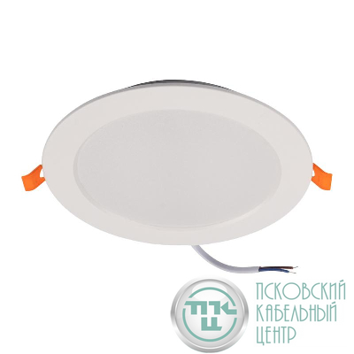 Светильник светодиодный PLED DL7 WH Downlight 18Вт 4000К IP54 170х26мм ДВО встраив. JazzWay 5046658