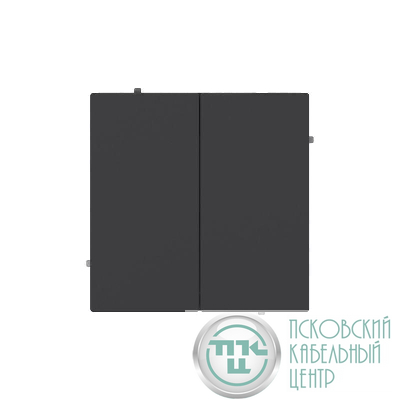 Переключатель 2-кл. KANT черн. уголь DKC 7012114