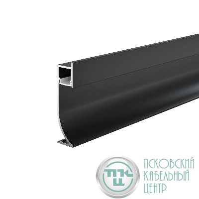Профиль алюминиевый плинтус с подсветокой 53х14 Maytoni ALM-5314-B-2M