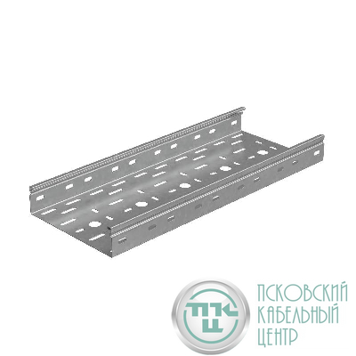 Лоток листовой перфорированный 200х50 L3000 сталь 0.7мм "Стандарт ПЛЮС" LPEplus50-200-0.7-3000 INOX304 КМ PL5119