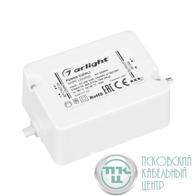 Блок питания ARPV-LV24020 24В 0.83А 20Вт IP67 пластик Arlight 033329
