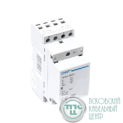 Контактор модульный NCH8-25/22 25А 2НЗ+2НО AC 230В 50Гц (R) CHINT 256091