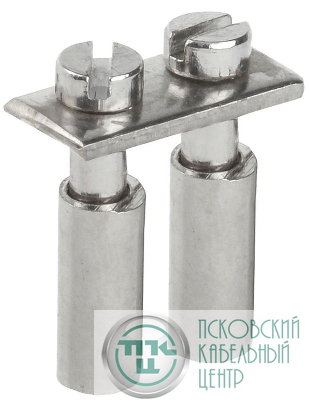 Перемычка центральная для КВИ-2.5кв.мм 2PIN IEK YZN30Q-002-2P