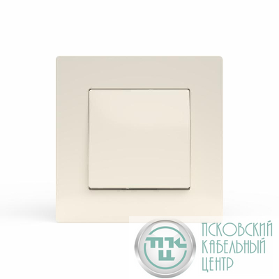 Переключатель перекрестный 1-кл. СП Pixel IP20 механизм беж. TOKOV ELECTRIC TKE-PX-P1R-C02