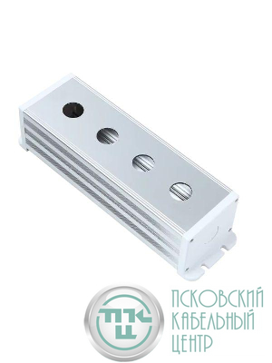 Корпус BXM47-В4/22 IP65 четыре отверст. 22мм с проушинами с сальником Электротехник ET020074