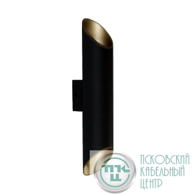 Светильник "Соната" 511 НББ 01-2х25-101 G9 [ИМ] настен. черн./зол. Элетех 1005405295