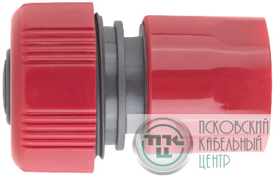 Соединитель пластиковый 3/4дюйм автостоп КУРС 76405