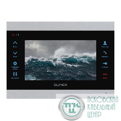 Видеодомофон SL-07МHD серебр./черн. Slinex ПО-00002222