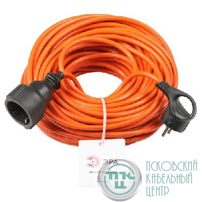 Удлинитель-шнур 1х30м с заземл. UPx-1e-3x1-30m ПВС 3х1 (бухта) Эра Б0048679