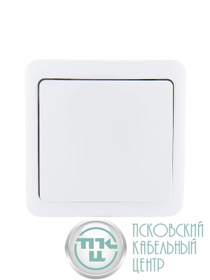 Выключатель 1-кл. 1п ОП Viola 10А IP20 бел. LEZARD 751-0200-100