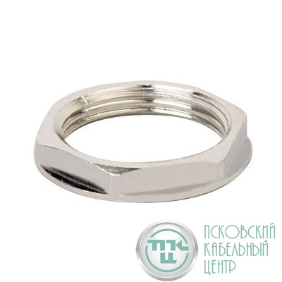 Гайка М25х1.5 никелир. латунь (уп.10шт) DKC 6006-25