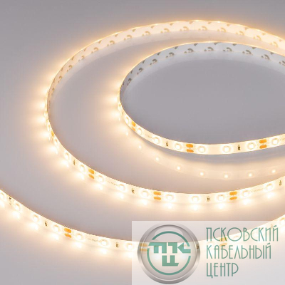 Лента светодиодная RTW-SE-A60-8mm 12V Warm 3000К 4.8Вт/м IP65 2835 герметичная (уп.5м) Arlight 014795(2)