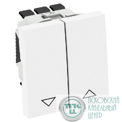 Выключатель 1п для рольставней 10А 250В бел. OBO 6120950