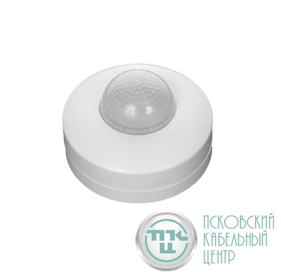 Датчик движения DDP-03 потолочный 3x detector 160град.(сбоку)+360град.(сверху) 1200Вт 10-420с 12м Duwi 25814 8