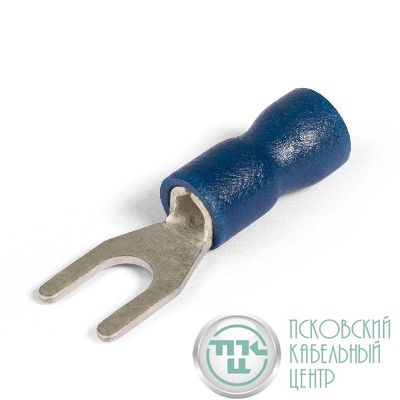 Наконечник кабельный вилочный изолированный НВИ 2.5-4 EasyFix КВТ 90902