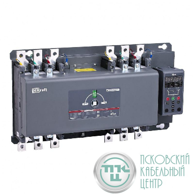 Ввод резерва автоматический АВР АВР-303 3п 160А 35кА на авт. выкл. со встроен. блоком управления DEKraft 41036DEK