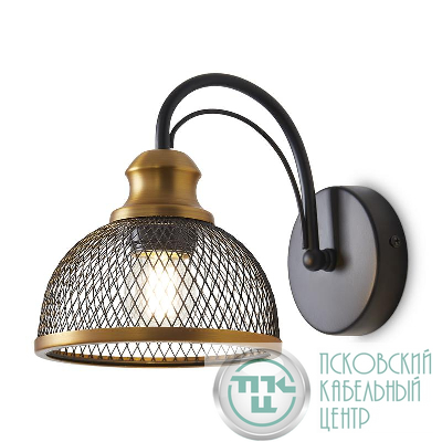 Светильник Caz 1х60Вт E27 IP20 бра настен. Freya FR5527WL-01BBZ