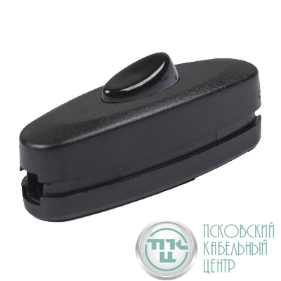 Выключатель-кнопка 250В 2А ON-OFF на электропровод (для лампы) Rexant 36-3018