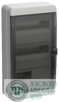 Корпус КМПн-36 TEKFOR IP65 черн. прозр. дверь пластик. IEK TF5-KP72-N-36-65-K03-K02