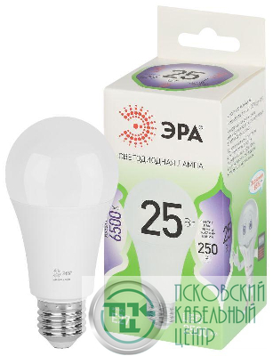 Лампа светодиодная GREEN LINE A60-25W-865-E27 GL 25Вт груша 6500К свет холод. E27 Эра Б0067111