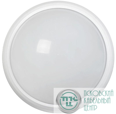 Светильник светодиодный ДПО 5132Д 12Вт 6500К IP65 круг бел. с ДД IEK LDPO1-5132D-12-6500-K01