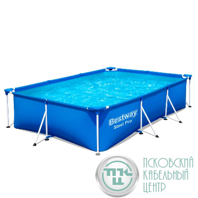 Бассейн каркасный Steel Pro 300х201х66см (56404) Bestway 6941607327999