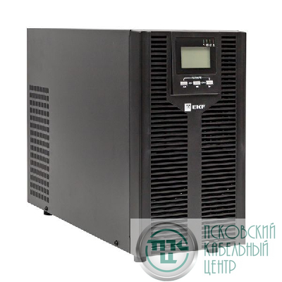 Источник бесперебойного питания двойн. преобразования E-Power SW900G4 10000В.А 1ф напольный 230В без АКБ EKF SW901G4-T