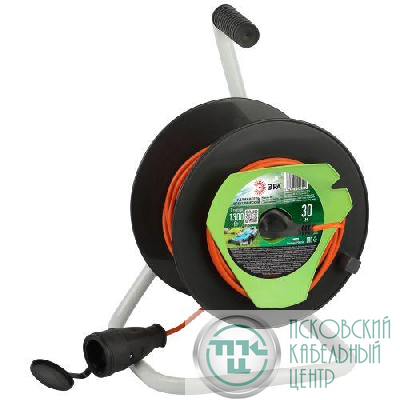 Удлинитель на катушке 1х30м с заземл. RP-1e-3х0.75-30m ПВС 3х0.75 Эра Б0059774