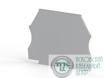 Сегмент концевой на клеммники AVK(2.5-10)/ AVK RD (2.5-4) сер. NPP 2.5-10 Klemsan 444120