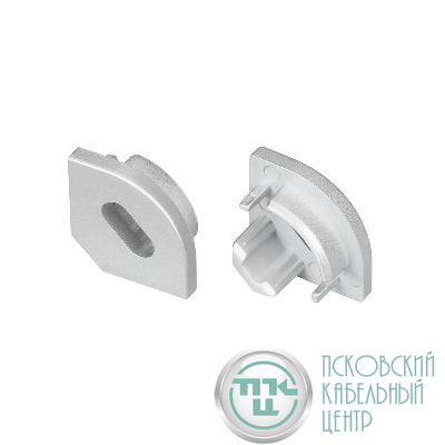 Заглушка SL-KANT-H10 с отверстием пластик (комплект) Arlight 049408