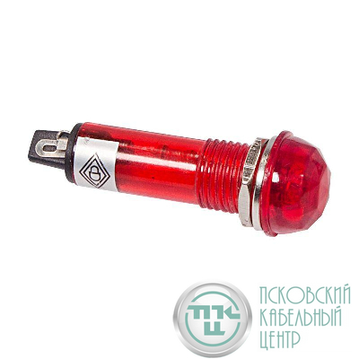 Индикатор граненый d10.2 220В красн. (RWE-205) Rexant 36-4730