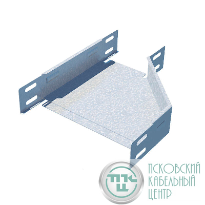 Переходник для лотка левый 50х50-500 сталь 0.7мм PD50-100-100 КМ LO3929