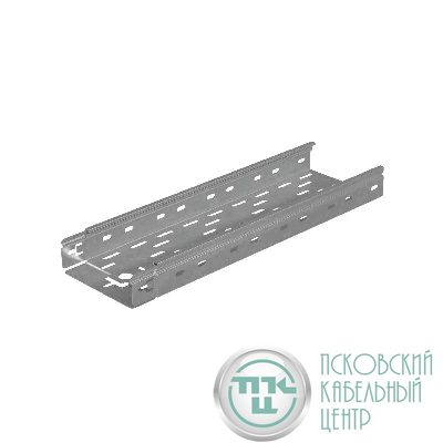 Лоток перфорированный 150х50 L6000 1мм "Быстрый монтаж ПЛЮС" LPplus50-150-1.0-6000 КМ PL8449