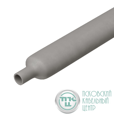 Трубка термоусаживаемая самозатухающая в рул. 15.9/7.9мм сер. DKC TN2RL201159V0GR