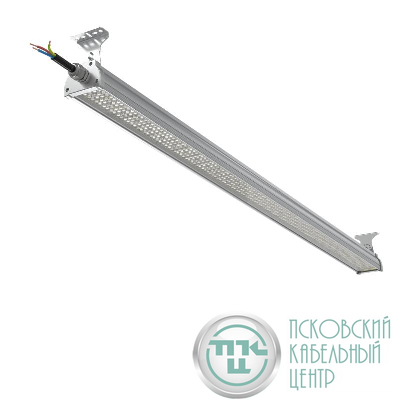 Светильник светодиодный ДСП WP 24 C 150W W 840 L1500 SI CL 1580х100х85мм 150Вт 4000К IP66 пылевлагозащ. Русский Свет 27072423924