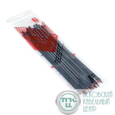 Хомут P6.6 2.5x200 FlexLock стандартный черн. (уп.50шт) PROxima EKF plc-fl-ctsb-2.5x200-r
