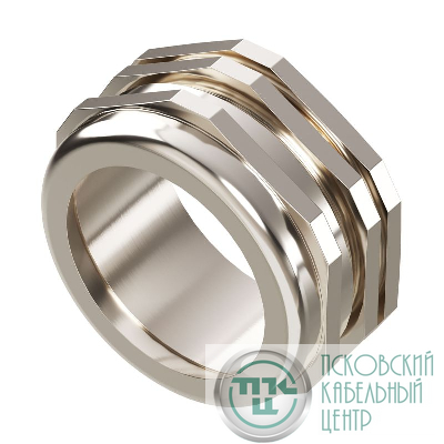 Ввод кабельный латунный d вводного отверстия М100 наружн. d кабеля 75-80мм DKC R5BCM100
