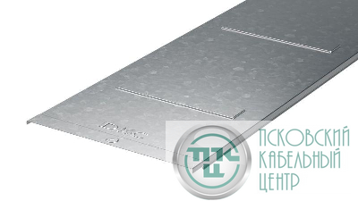 Крышка для лотка осн.400 L3000 сталь 0.7мм с заземл. гор. оцинк. DKC 35526HDZ