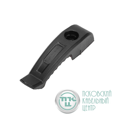 Держатель кабеля для прямого монтажа односторонний черн. 67мм (уп.20шт) Rexant 28-4014