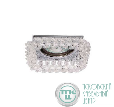 Светильник Sorento 51 2 05 штампов. с огран. стеклом MR16 хром ИТАЛМАК IT8504