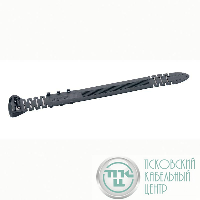 Хомут кабельный 15х180 черн. с индикац. Leg 033194