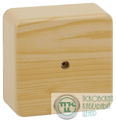 Коробка распаячная 100х100х50мм без клеммы IP40 сосна BS-P-100-100-50 Эра Б0058708