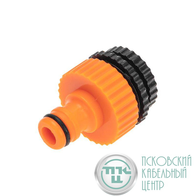 Адаптер пластмассовый 1дюйм-1/2дюйм-3/4дюйм внутренняя резьба ЧЕТЫРЕ СЕЗОНА 62-0272