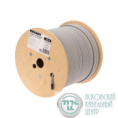 Кабель греющий (нагрев.) саморег. SRL24-2 неэкранированный 24Вт/м 0.9кв.мм/70м 300м Rexant 51-0276